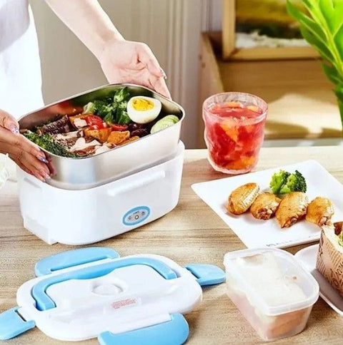 Portable Electric Lunch Box Tiffin Box Electronic Heating Lunch Box Portable Electric Food Warmer for Office School AND OUT DOOR